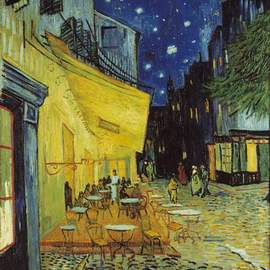 Puzzle 1000 Van Gogh, Café terrace at Night