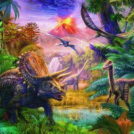Puzzle 100 The Valley of the Dinosaurs